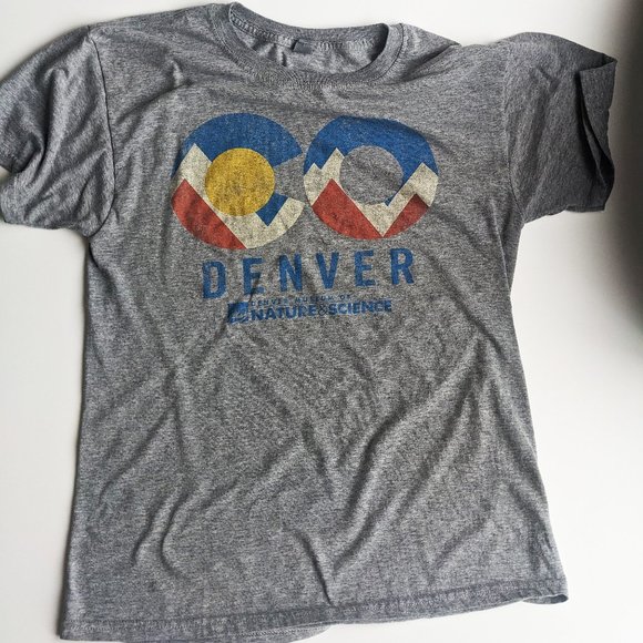 Mens Graphic Tee Denver Museum of Nature and Science Shirt - Picture 1 of 3